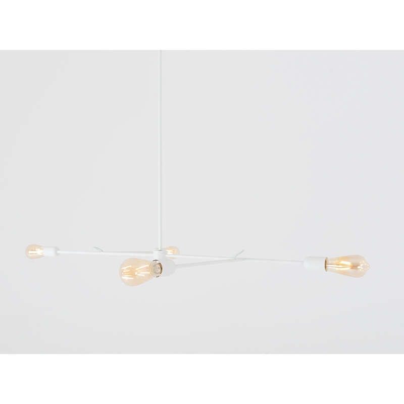 Triso 4 - Light Unique/Statement Pendant, White