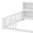Floor Bed With Side Bookcase,Shelves,Guardrails-896912659