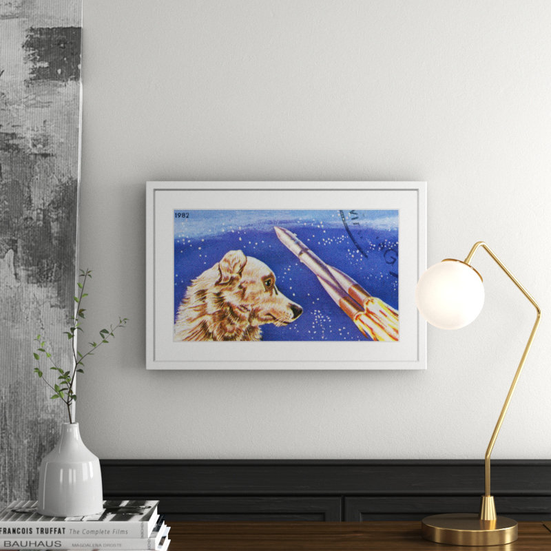 Dog Watches Takeoff - Print on Canvas, 41cm H x 61cm W x 3.81cm D