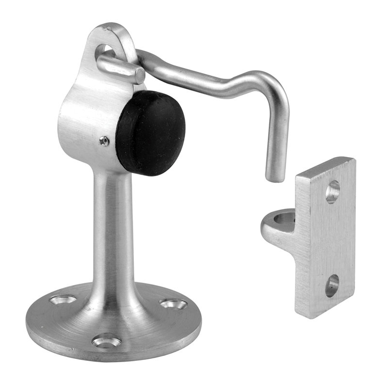Prime-Line Cast Brass Floor Mount Stop