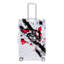 Valise à roulettes 28 pouces pour PC, valise de transport, avec motif imprimé et serrure à combinaison (noir)-132440686-132440687