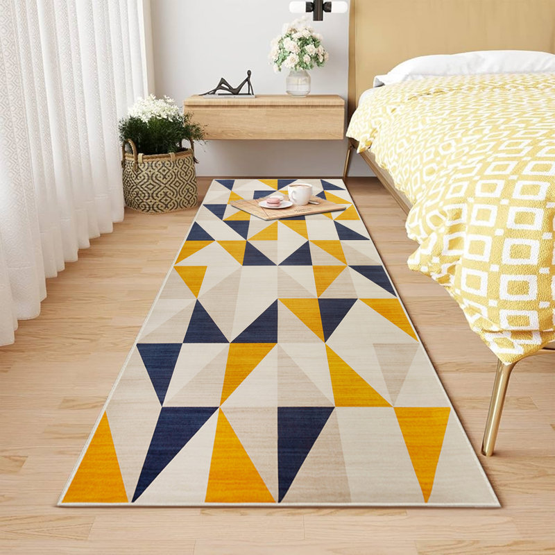 Oriental Machine Tufted Area Rug, Runner 60 x 110 cm