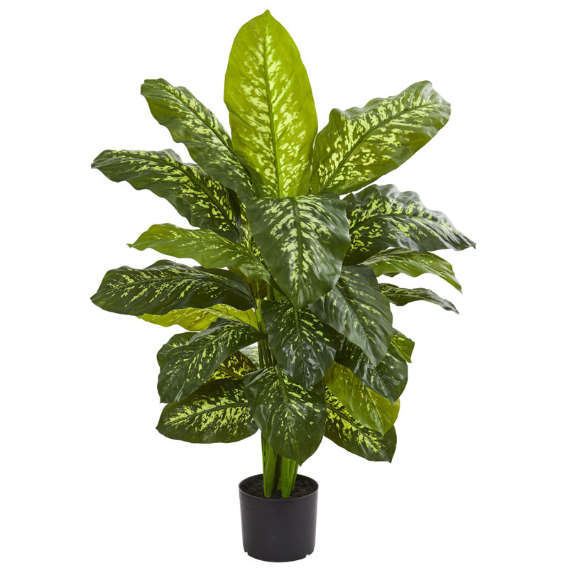 Feuille de bananes artificielle 42" en pot