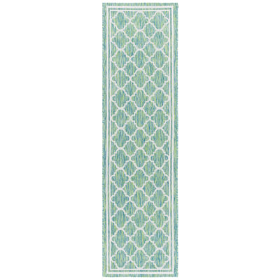 Almine Performance Geometric Indoor/Outdoor Area Rug
