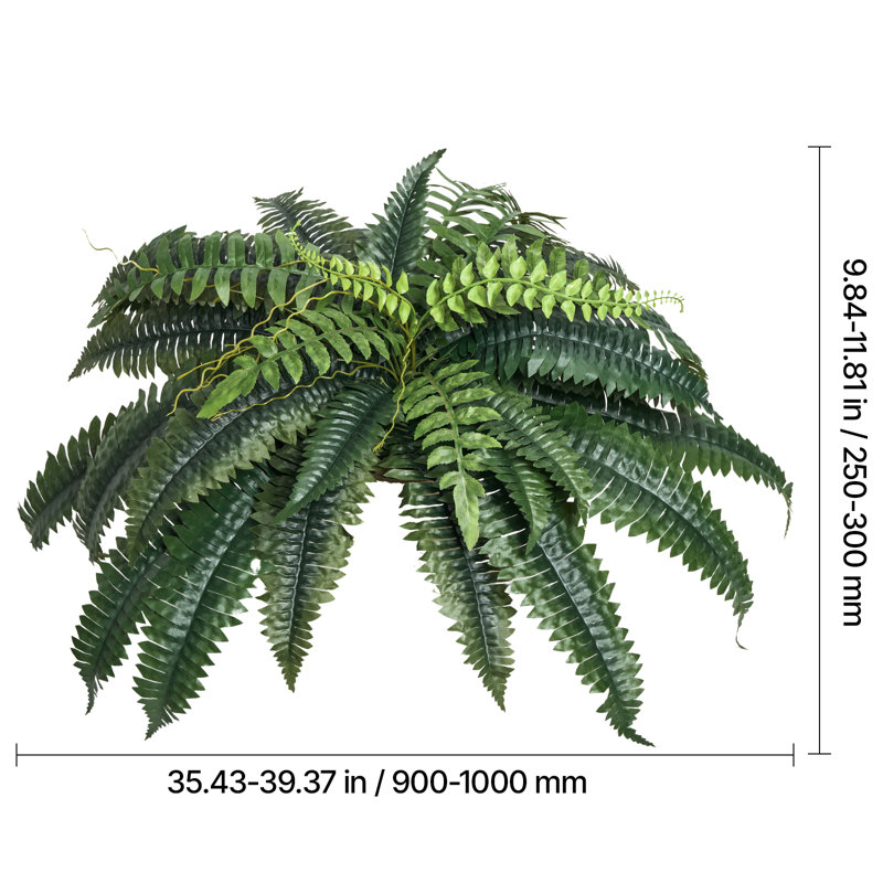 Faux Fern Plant, 30cm x 100cm