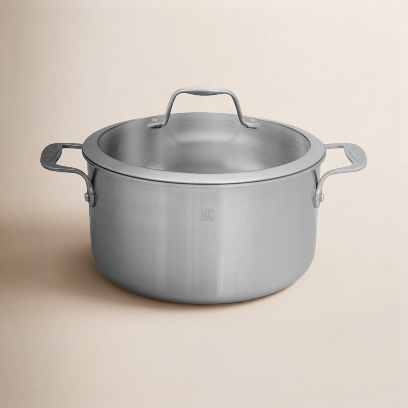 Zwilling Spirit 3-ply Stainless Steel Stock Pot, 8 qt