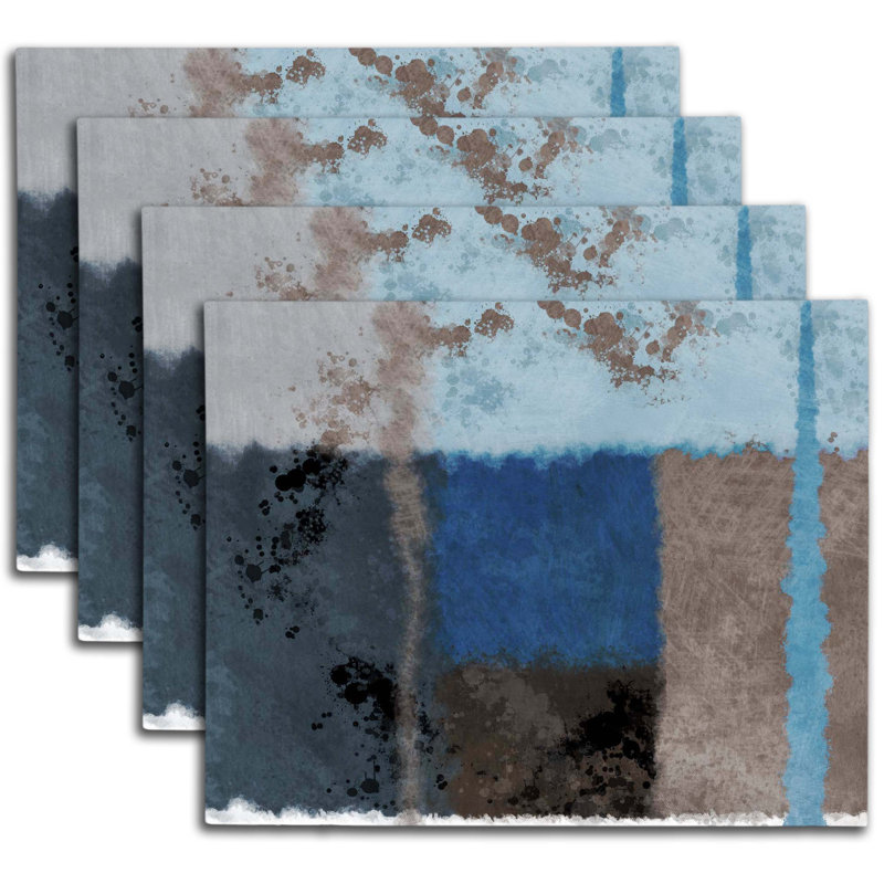 Napperon abstrait en polyester