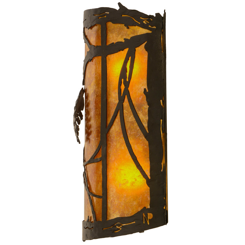 Rustic Lodge 2 - Light Flush Mounted Sconce