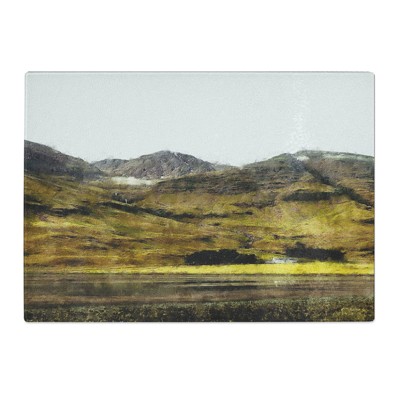 Glencoe in the Scottish Highlands Chopping Board, 0.4cm H x 20cm W x 28.5cm L