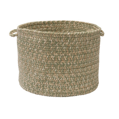 Beachcrest Home™ Madrid Fabric Decorative Basket