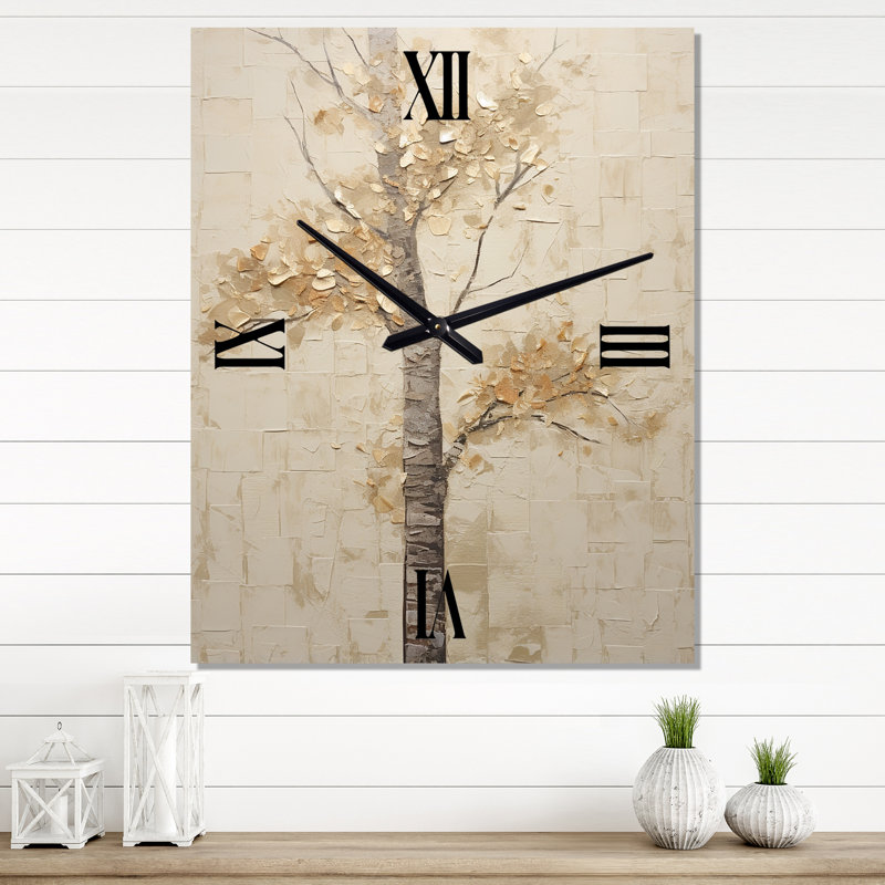 Horloge murale surdimensionnée Ledora, Moyen