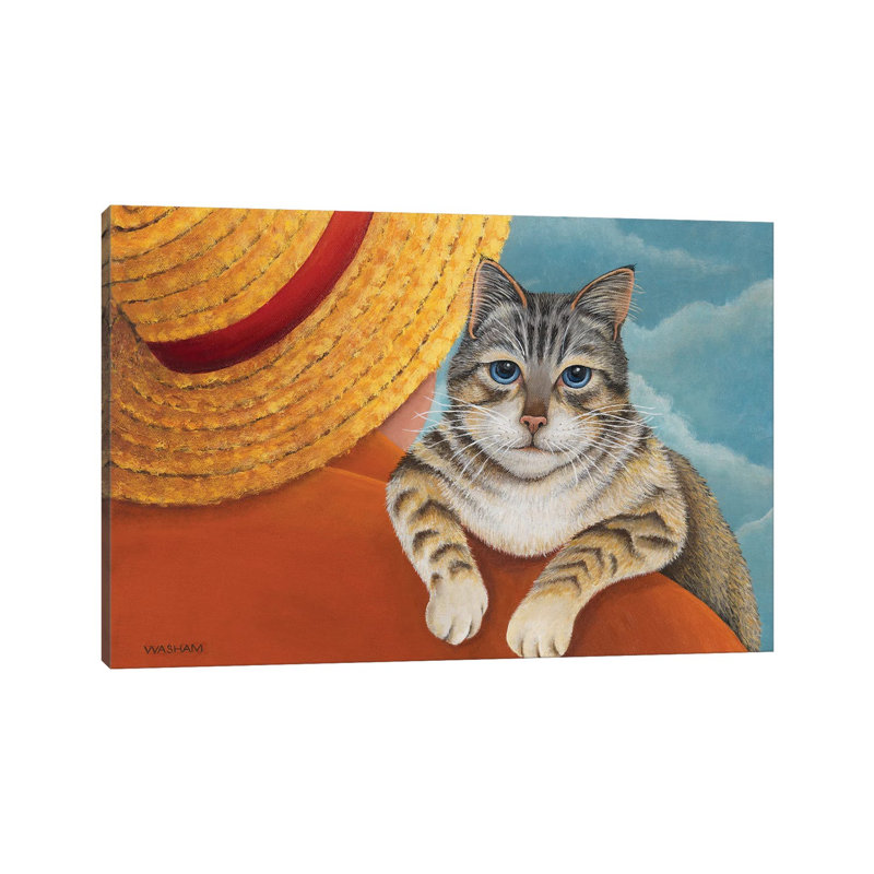 Socrates by Lowell Herrero - Wrapped Canvas Painting, 20.32 cm H x 30.48 cm W