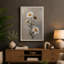 Daisies and Wanderer Botanical - Wrapped Canvas-531277878-531277879