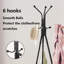 Coat Rack Freestanding With Hooks,3-Tier-1798338398