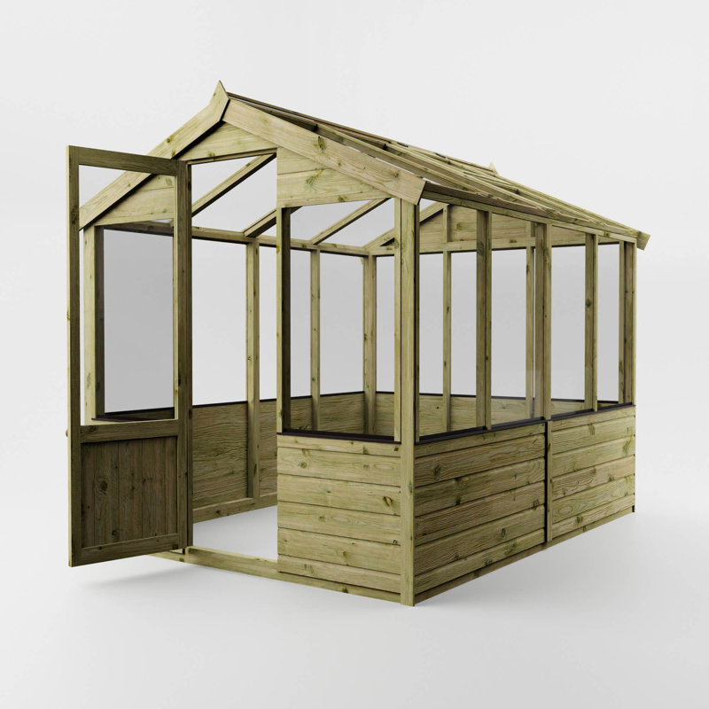Mercia 8 x 6ft Traditional Greenhouse, Yes