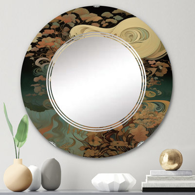 Prioleau - Miroir mural moderne rond