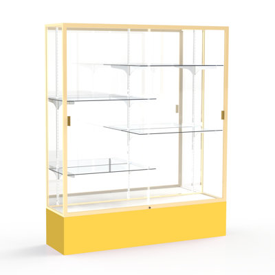  Spirit Series 72'' H x 60'' W Aluminum Display Cases