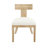 Blaise Modern Rustic Expandable Rubberwood Dining Set