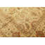 Tapis Oushak en laine beige rosé de style transitionnel, noué à la main, 246 x 320 cm