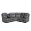 5 Seater Faux Leather Reclining Corner Sofa -1068114661