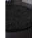 Solid Colour Shag Area Rug Black
