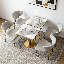 Table bistro 31,5 po Modern Glam-129453908