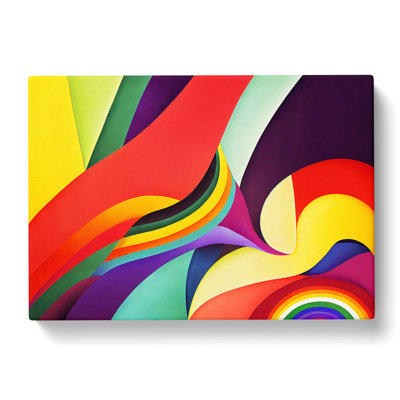 Unbelievable Abstract Art - Wrapped Canvas Painting