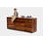 Oliver Walnut Solid Wood 56 " W 6 - Drawer Dresser