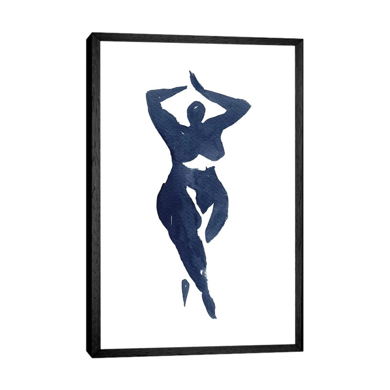 Feeling Pretty by Mike Koubou - Print on Canvas, Black Framed, 152.4cm H x 101.6cm W x 3.81cm D
