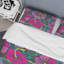 Ensemble de housse de couette en microfibre rose-1850708594