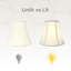 Abat-jour de base Royal Bells, 6,5 x 12 x 10,5, Royal Bell, BSO-704-12eg-2-1509143731-1509143732
