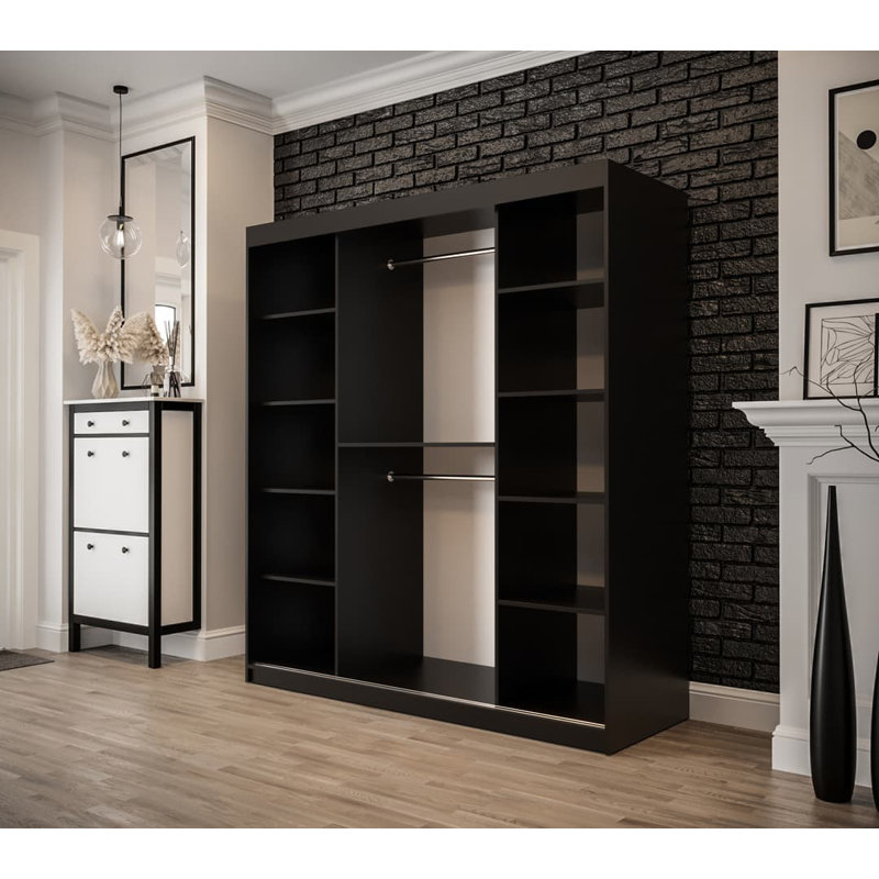 Muirfield 2 Door Manufactured Wood Wardrobe