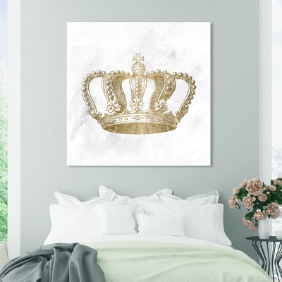 " Fantasy And Sci-Fi Gold Crown, Modern & Contemporary Gold. " by Oliver Gal