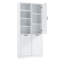 Armoire de rangement pour salle de bain avec portes et tiroirs-1272800012
