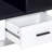 White and Black Coffee Table with Storage