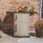 Portable Dry Rein Outdoor Serving and Grilling Prep Station with Wheels