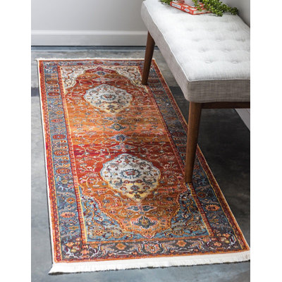 Tapis à oriental brun Mulvihill