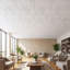 Carreau de plafond en polystyrène collé 1,6 pi x 1,6 pi Vecteurs