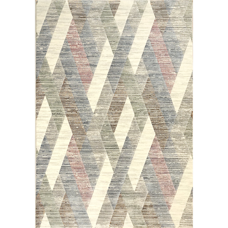 Gerin Geometric Indoor Rug, Rectangle 2' x 3'11"