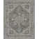  Apollo Tirana Vintage Medallion Oriental Dark Grey Flat-Weave Area Rug