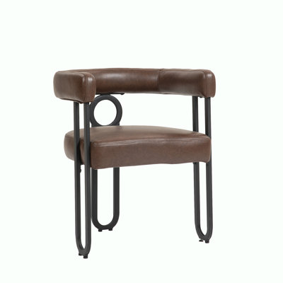 Ensemble de 2 fauteuils d'appoint en chenille