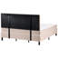 Upholstered Fabric Bed with Mattress-1814271319-1814271325