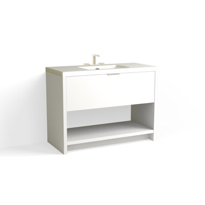 Vista 48" W Freestanding Single Bathroom Vanity