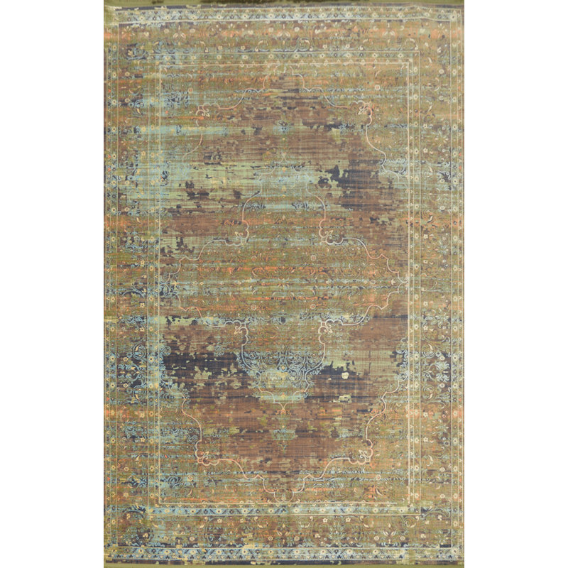 Tapis traditionnel délavé 6 x 9