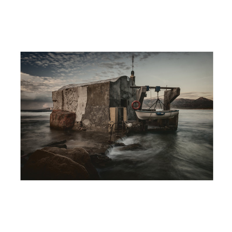 Pavol Stranak Fishermans Hut Canvas Art, 12" H x 19" W