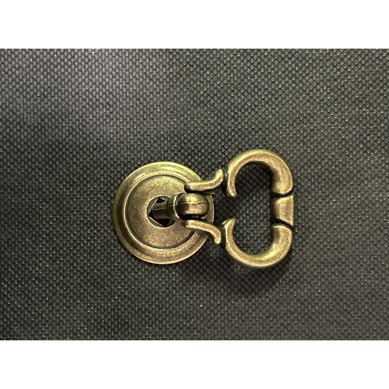 (5 Pack) Colonial Single Post Pull Antique Brass