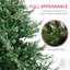 Arbre de Noël artificiel avec branches, ouverture automatique, base en acier, forme large, branches faciles à façonner-1140924480