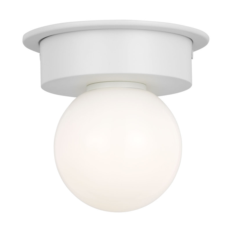 Marlowe 1 - Light Flush Mount, 4.625" H x 8" W x 8" D