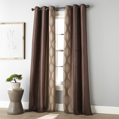 Kath Semi Sheer Curtain Pair