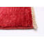 Tapis de couloir géométrique rouge clair / orange en laine noué à la main 2 pi 9 po x 9 pi 7 po